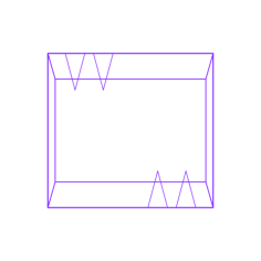 Buildings Speed Bumps Table Craft Design Svg File, Free Vectors File